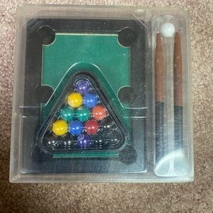 Pocket size billiards